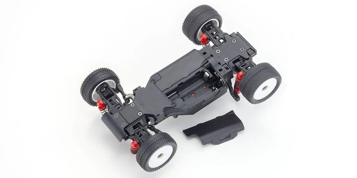 KYOSHO KYO32293 MINI-Z Buggy MB-010VE 2.0 con sistema FHSS2.4GHz INFERNO MP9 TKI Conjunto de chasis de cuerpo transparente