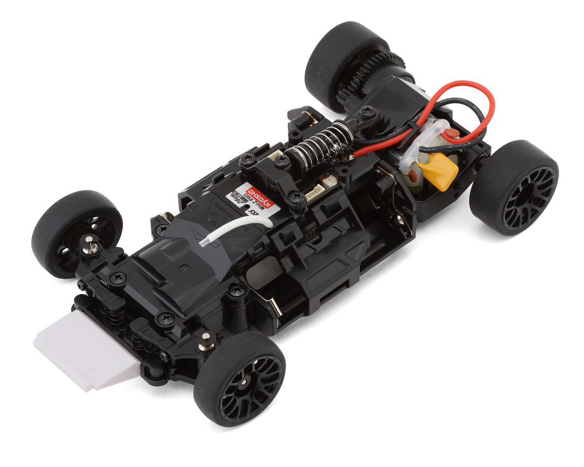 Kyosho 32342Y MR-03 Mini-Z RWD ReadySet avec Corvette C8.R (jaune) avec radio 2,4 GHz