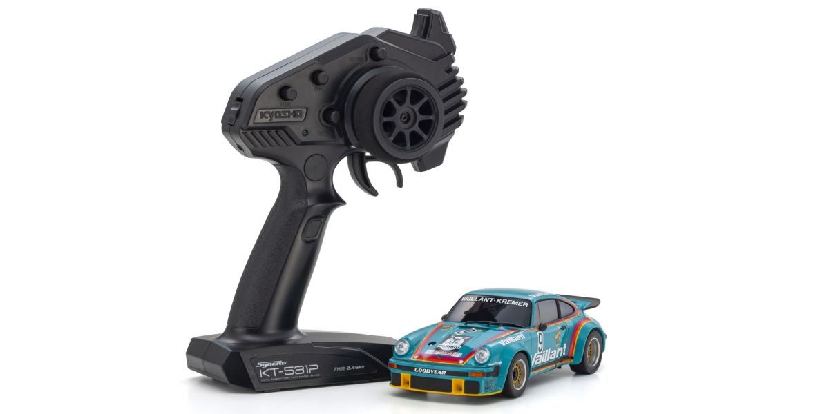 Kyosho KYO32368V Mini-Z RWD MR04 Porsche 934 RSR Turbo 1976 Vaillant #9