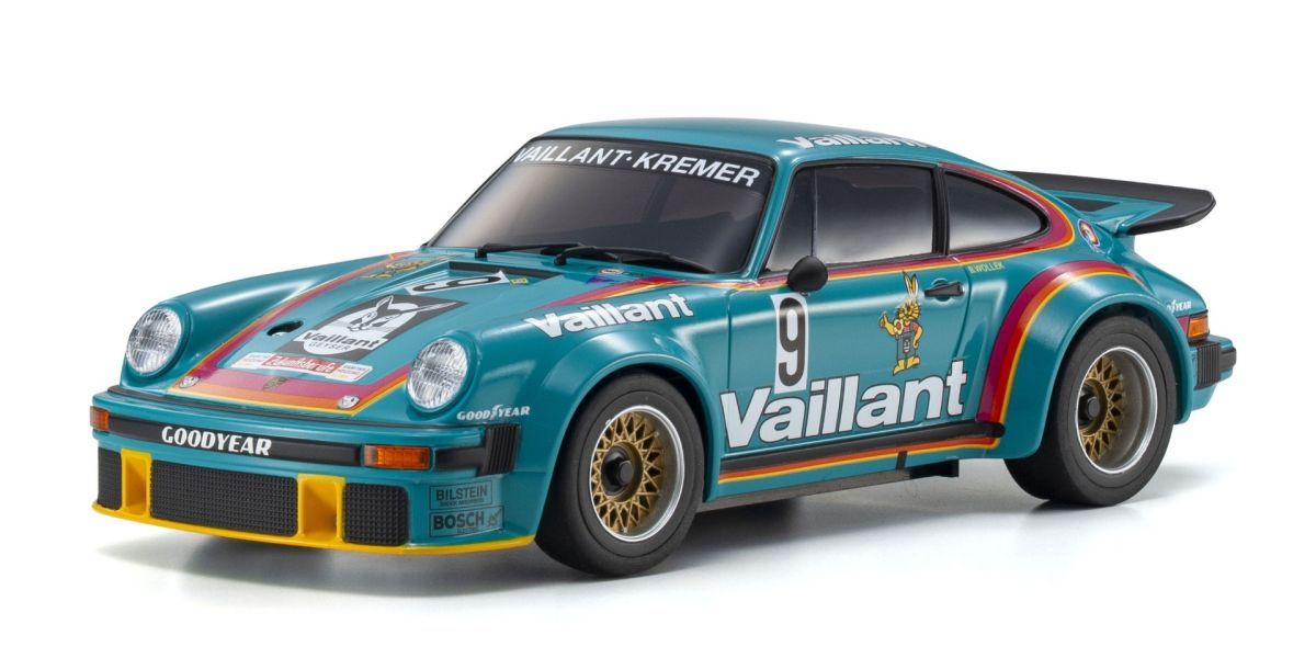 Kyosho KYO32368V Mini-Z RWD MR04 Porsche 934 RSR Turbo 1976 Vaillant #9