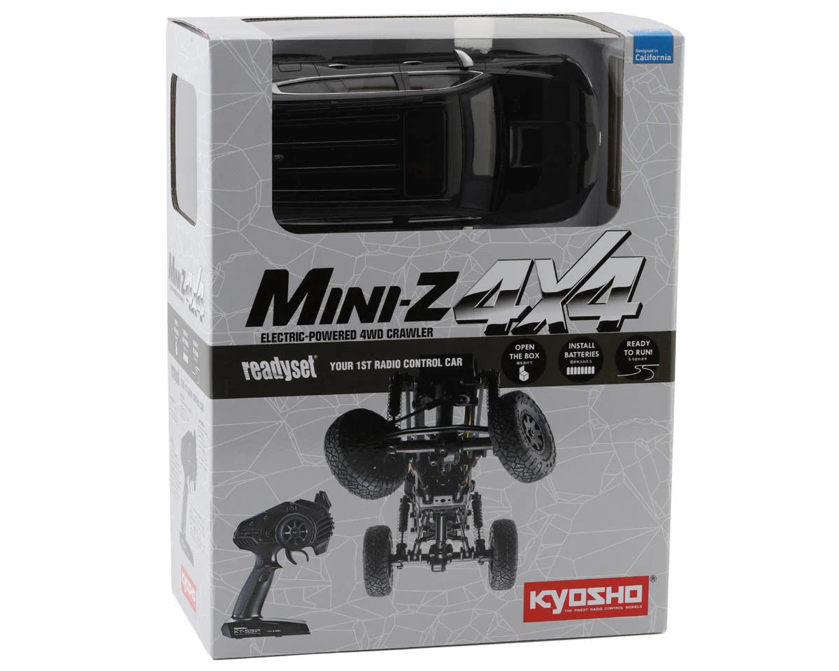 Kyosho MX-01 Mini-Z 4x4 Readyset w/Toyota Land Cruiser 300 Body (Black) w/2.4GHz Radio