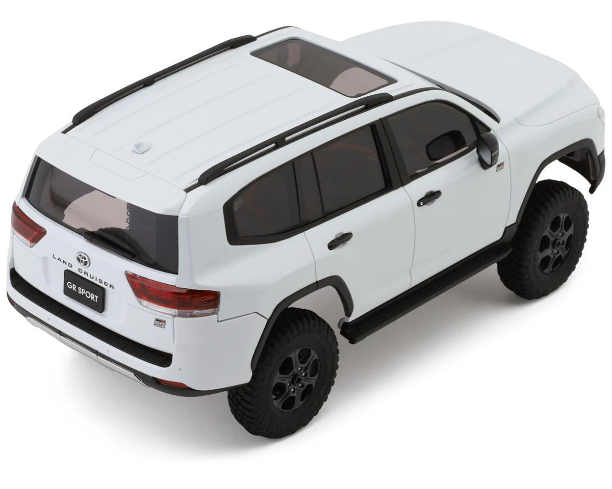Kyosho MX-01 Mini-Z 4x4 Readyset w/Toyota Land Cruiser 300 GR Body (White/Black) w/2.4GHz Radio