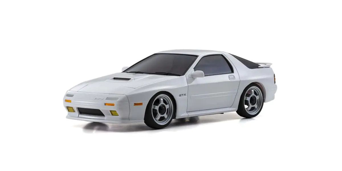 KYOSHO 32634W Mini-Z AWD Mazda Savanna RX-7 FC3S White
