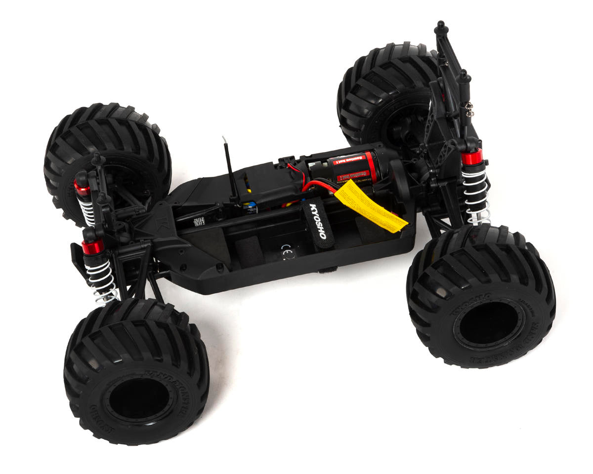 Kyosho KYO34412T2 Fazer Mk2 Mad Van 1/10 4WD Readyset Monster Truck con radio de 2,4 GHz (púrpura)