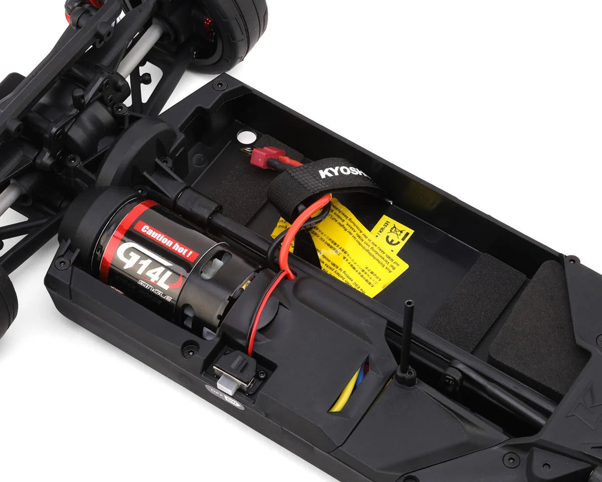 Kyosho KYO34415T2C Fazer Mk2 Dodge Challenger SRT Hellcat Electric 4WD 1/10 RTR Touring Car w/Syncro KT-231P 2.4GHz Radio (Blue)