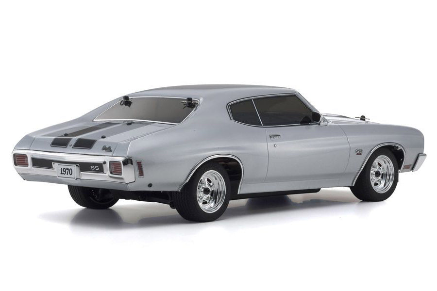 KYOSHO 34416T1C 1/10 EP Fazer Mk2 1970 Chevy Chevelle SS 454 LS6, Cortez Silver - RTR