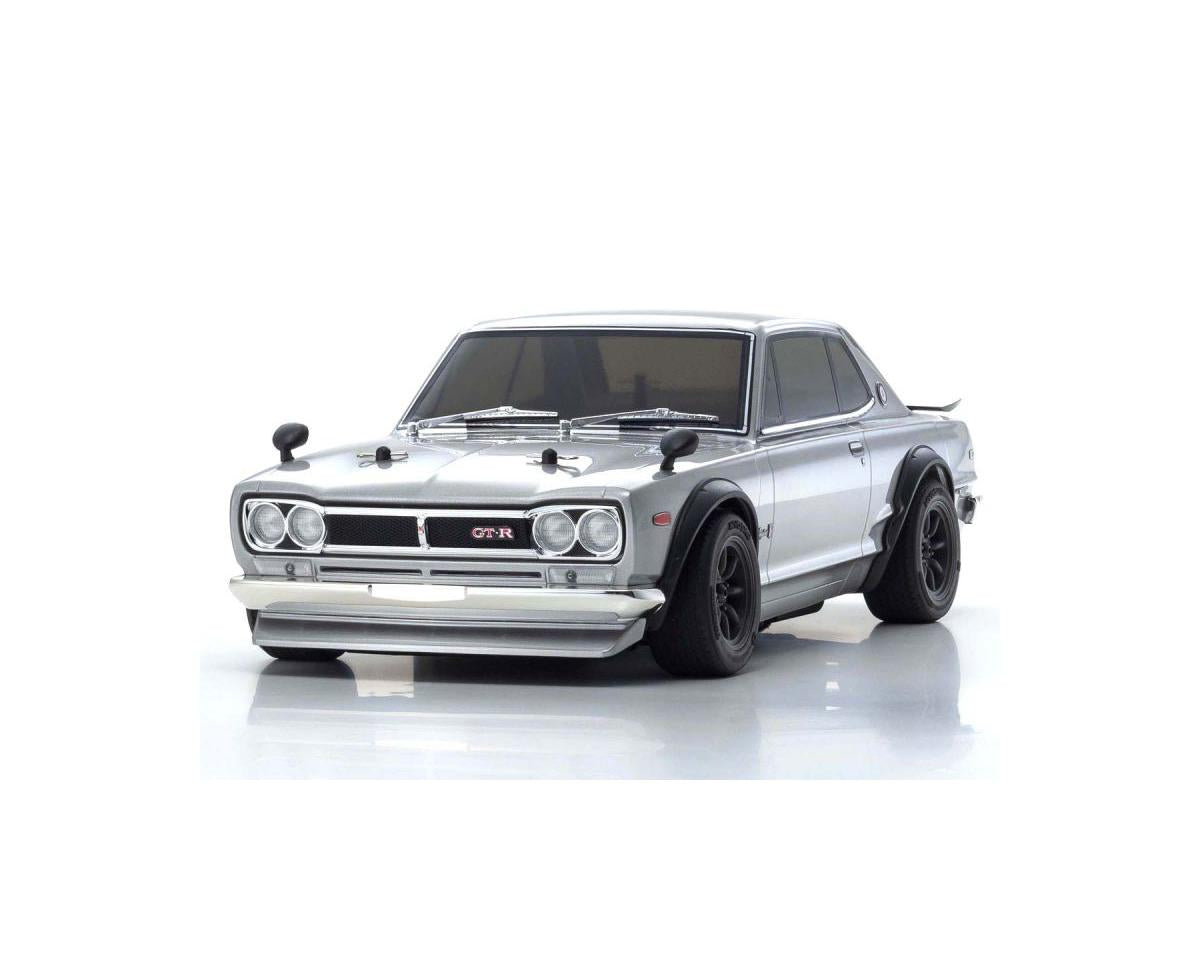 Kyosho Fazer Mk2 FZ02 Nissan Skyline 2000 GT-R KPGC10 ReadySet (Silver) w/Syncro KT-231P+ 2.4GHz Radio
