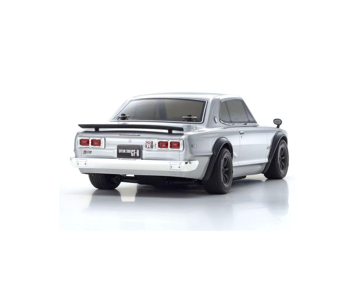 Kyosho Fazer Mk2 FZ02 Nissan Skyline 2000 GT-R KPGC10 ReadySet (Silver) w/Syncro KT-231P+ 2.4GHz Radio