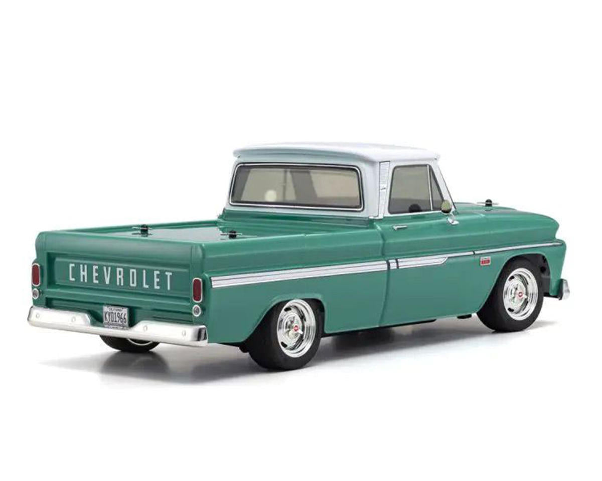 Kyosho KYO34435T1 EP Fazer Mk2 FZ02L 1966 Chevy Fleetside ReadySet (verde) con Syncro KT-231P+