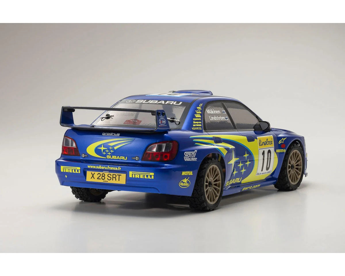 Kyosho KYO34481T1 Fazer Mk2 FZ02-R 2002 Subaru Impreza STI WRC 1/10 Electric RTR