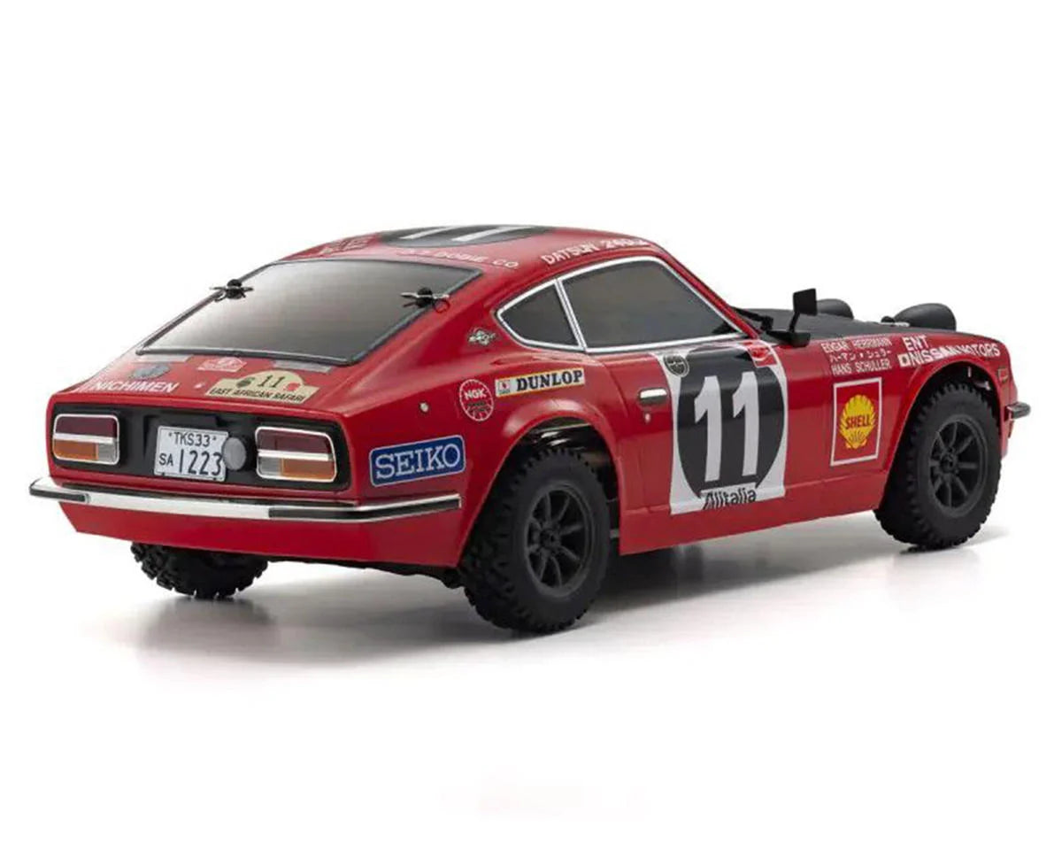 Kyosho kyo34482t1 EP Fazer Mk2 FZ02-R 1971 Datsun 240Z Rally ReadySet (Red)