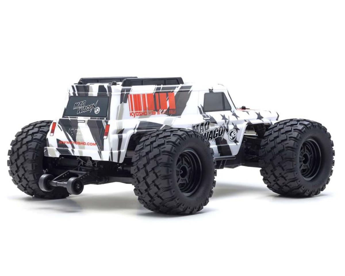 Kyosho KYO34701T1 Mad Wagon VE 1/10 Scale ReadySet Electric 4WD Truck (Black)