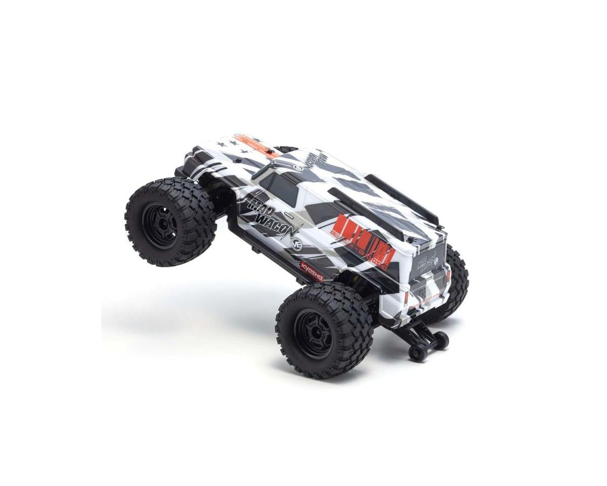 Kyosho KYO34701T1 Mad Wagon VE 1/10 Scale ReadySet Electric 4WD Truck (Black)