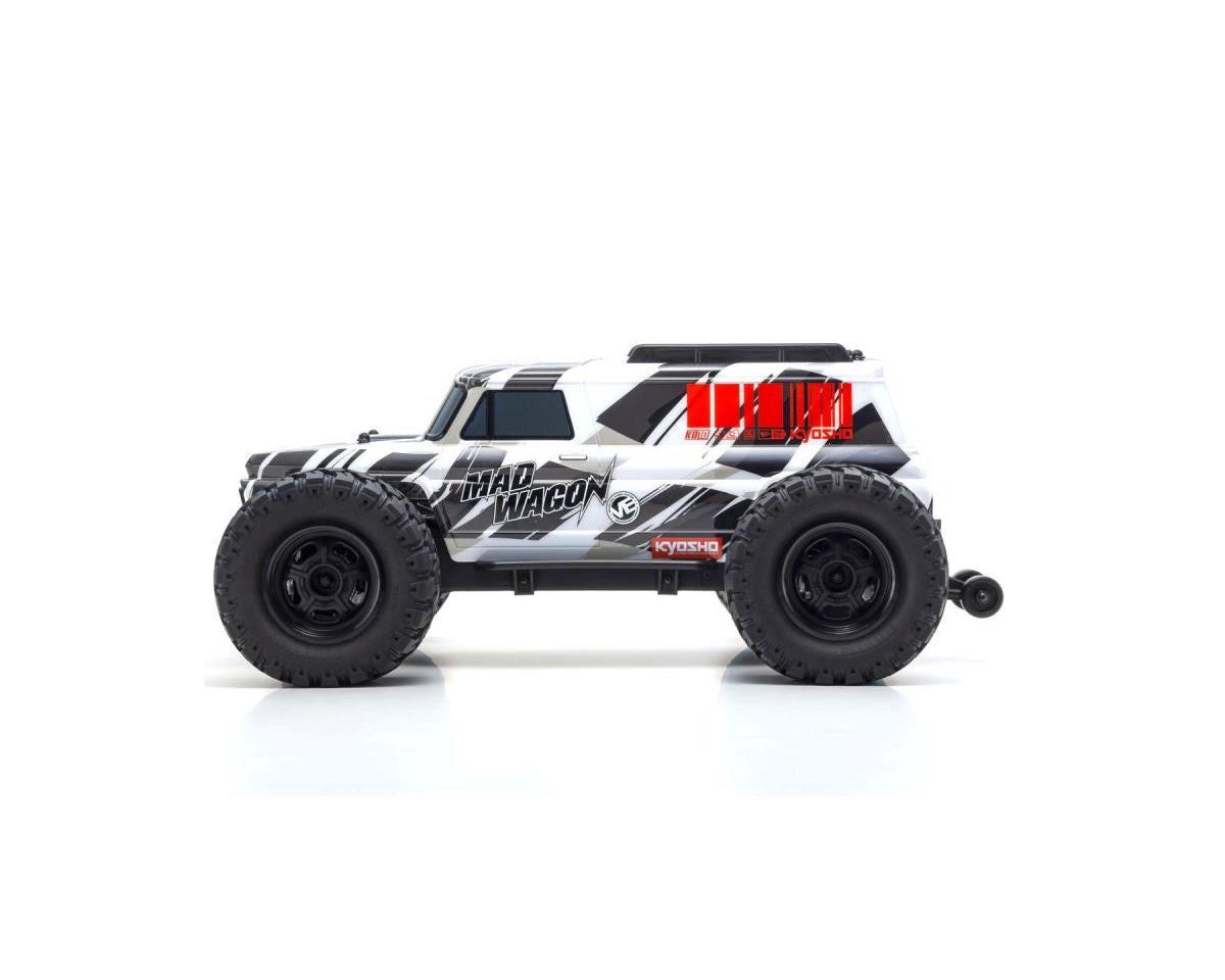 Kyosho KYO34701T1 Mad Wagon VE 1/10 Scale ReadySet Electric 4WD Truck (Black)