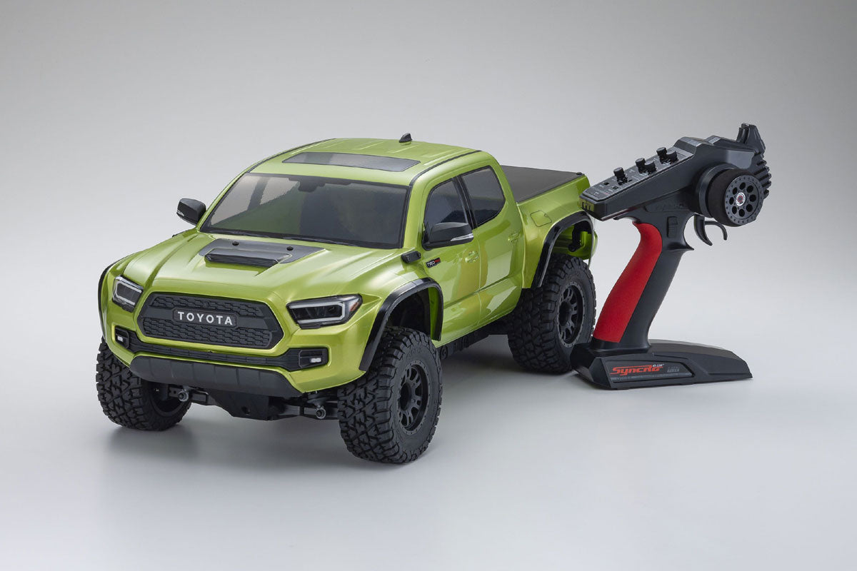 KYOSHO KYO34703T2 1/10 2021 Toyota Tacoma TRD Pro Electric Lime 4WD KB10L Readyset