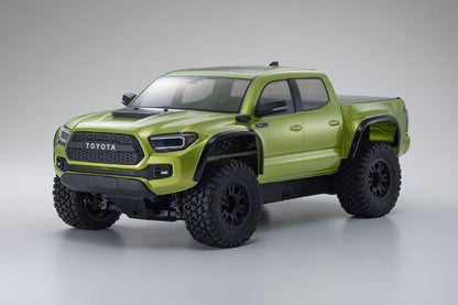 KYOSHO KYO34703T2 1/10 2021 Toyota Tacoma TRD Pro Electric Lime 4WD KB10L Readyset