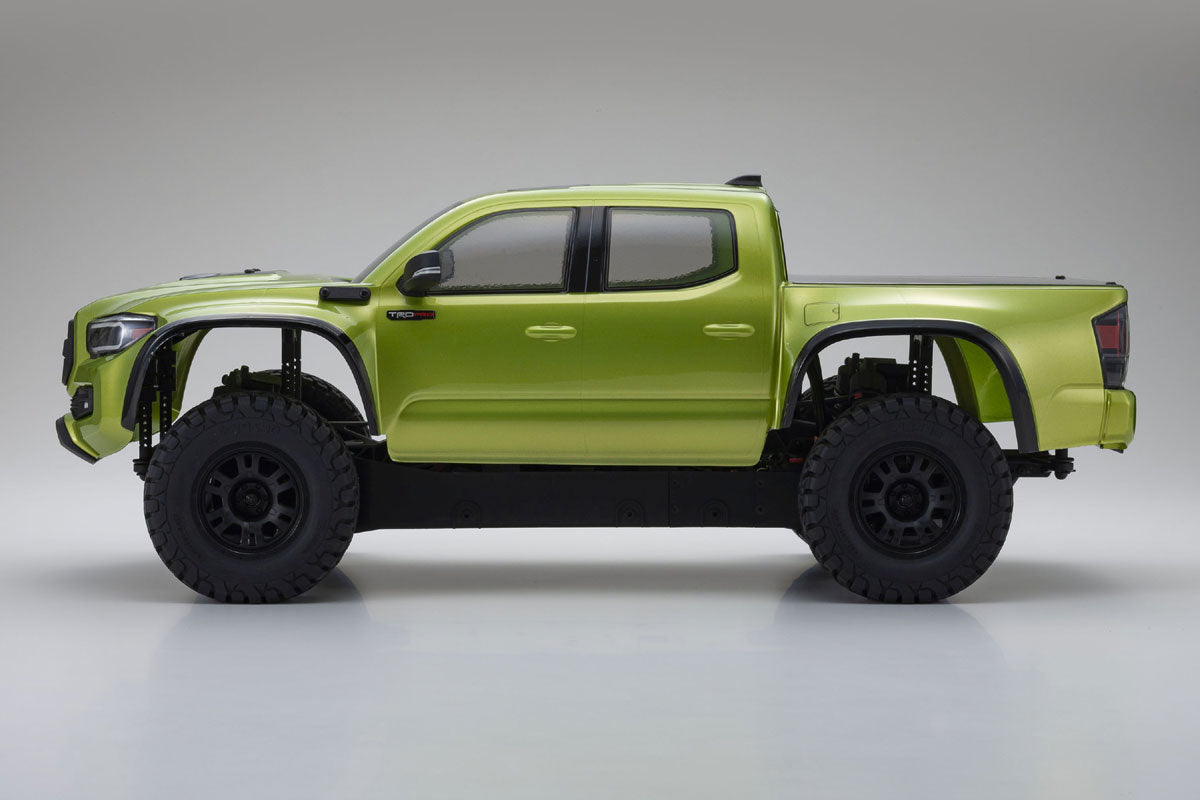 KYOSHO KYO34703T2 1/10 2021 Toyota Tacoma TRD Pro Electric Lime 4WD KB10L Readyset