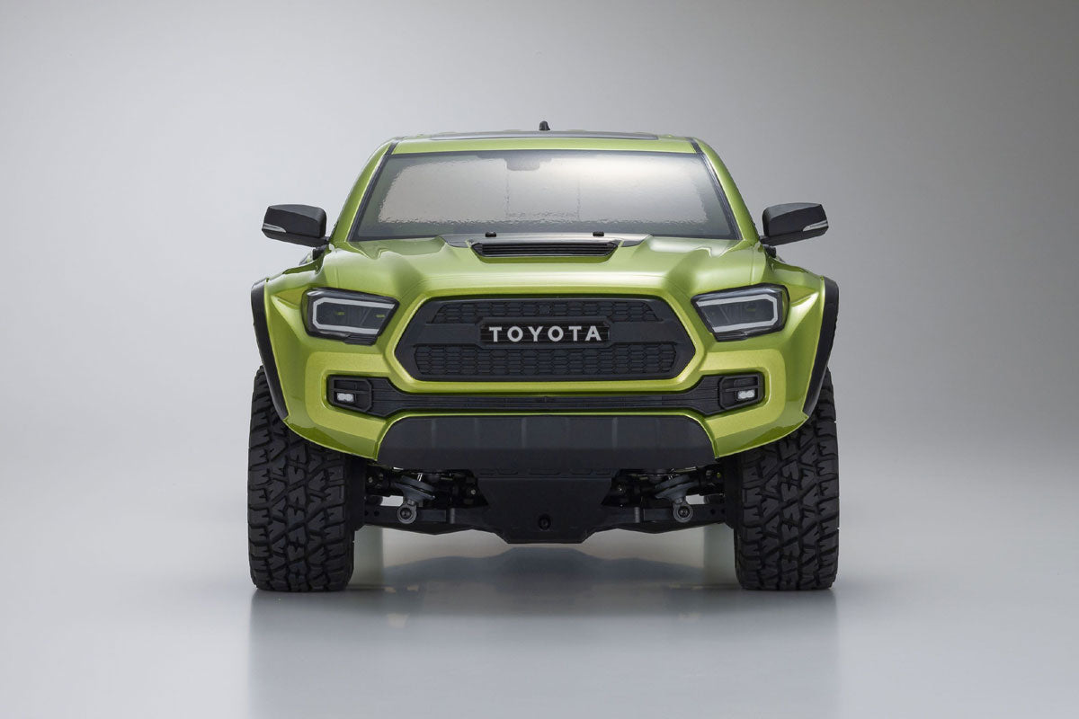 KYOSHO KYO34703T2 1/10 2021 Toyota Tacoma TRD Pro Electric Lime 4WD KB10L Readyset