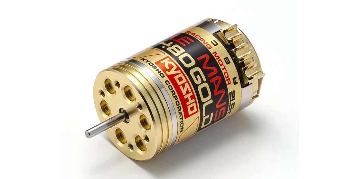 KYOSHO 37035 LE MANS 480 Gold Brushless Motor 21.5T