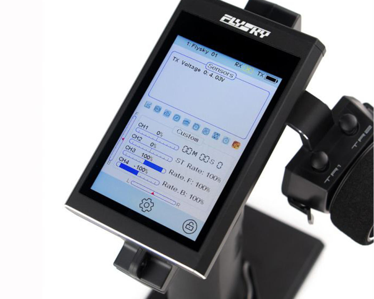 Flysky Noble NB4+ AFHDS3 8-Channel 2.4GHz Mini-Z Evo Radio System w/FS-RM005 Module & Mini-Z Evo Receiver