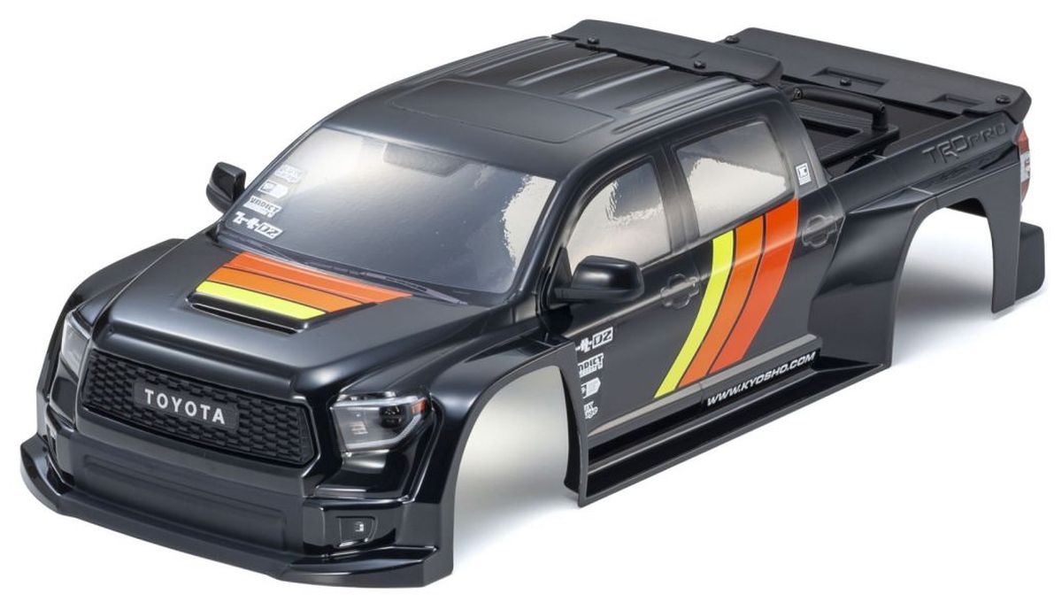 Kyosho KYOFAB716BK 2021 Toyota Tundra Drift Version Black Decoration Body Set
