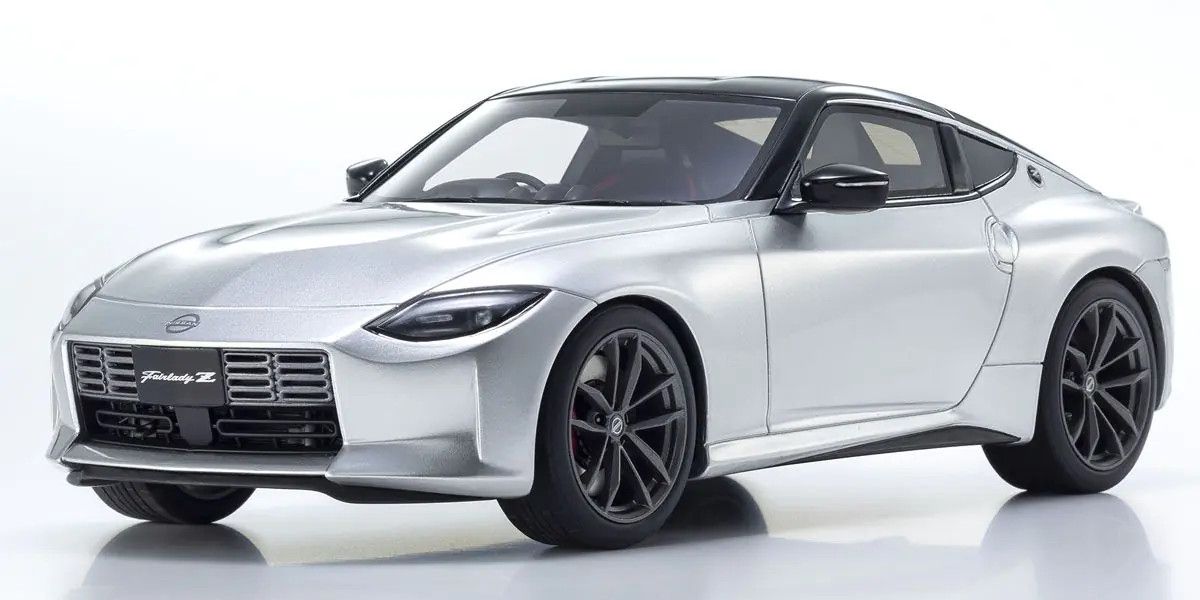 KYOSHO KYOKSR18056S Kyosho Samurai Diecast 1/18 Nissan Fairlady Z (Silver)