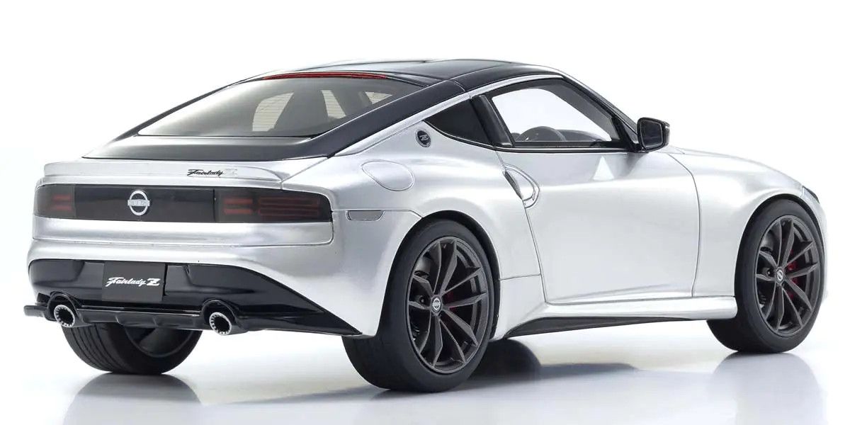 KYOSHO KYOKSR18056S Kyosho Samurai Diecast 1/18 Nissan Fairlady Z (Silver)