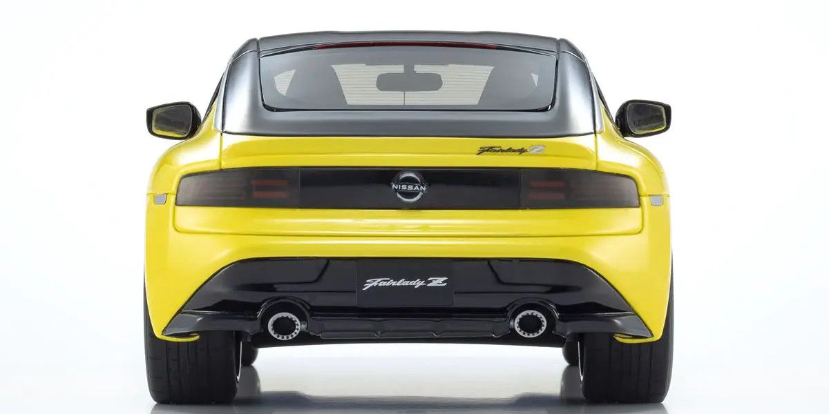 KYOSHO KYOKSR18056Y Kyosho Samurai Diecast 1/18 Nissan Fairlady Z (Yellow)