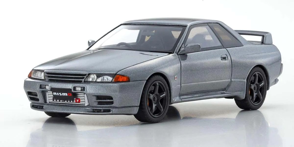KYOSHO KYOKSR43104GR 1/43 Scale Nissan Skyline GT-R R32 NISMO Grand Touring Diecast Car Resin model