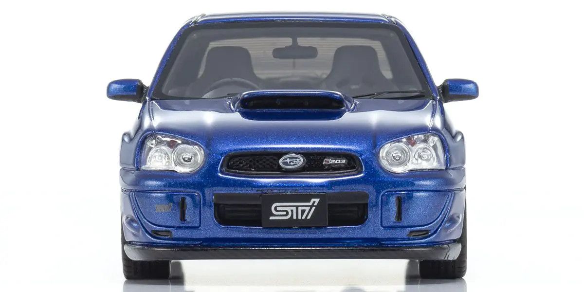 KYOSHO KYOKSR43115BL Kyosho Original Diecast 1/43 Subaru Impreza S203 (Blue)