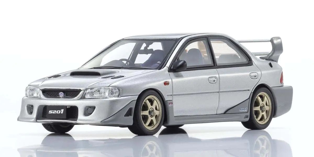 KYOSHO KYOKSR43117S Kyosho Original Diecast 1/43 Subaru Impreza S201 (Silver)