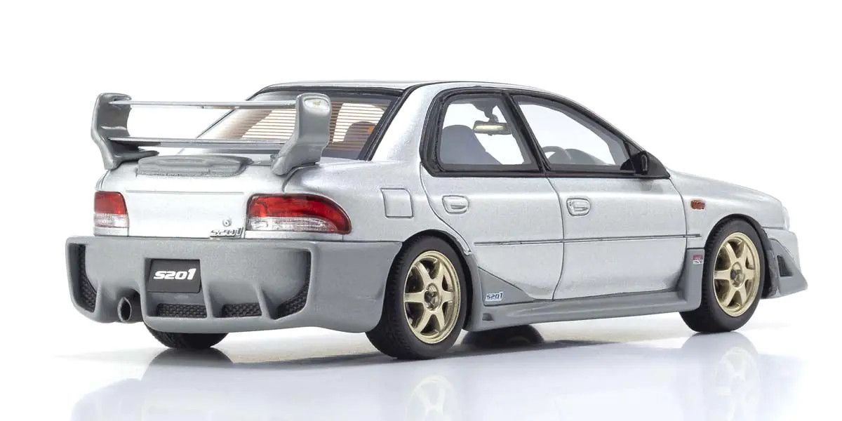 KYOSHO KYOKSR43117S Kyosho Original Diecast 1/43 Subaru Impreza S201 (Silver)