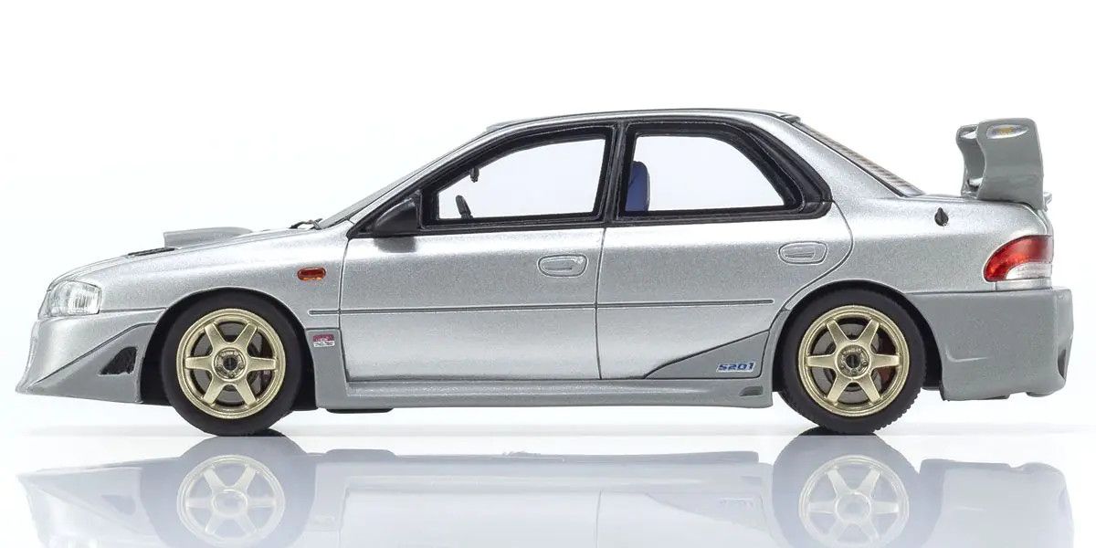 KYOSHO KYOKSR43117S Kyosho Original Diecast 1/43 Subaru Impreza S201 (Silver)