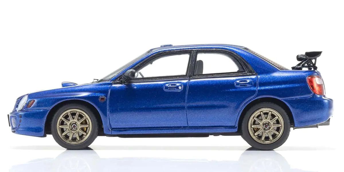 KYOSHO KYOKSR43118BL Kyosho Original Diecast 1/43 Subaru Impreza S202 Blue