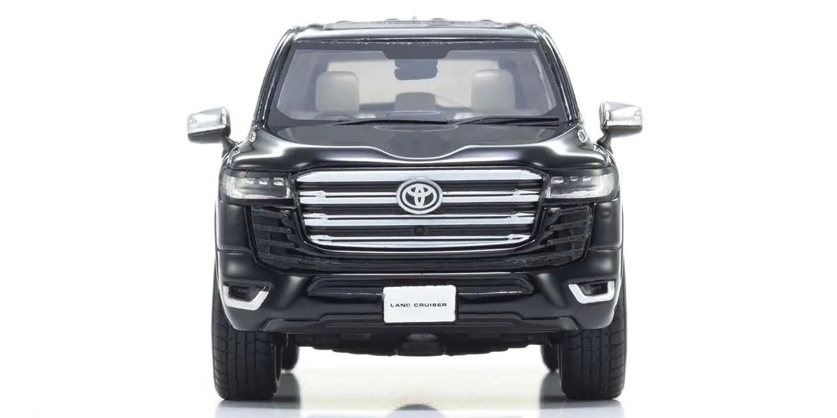KYOSHO KSR43119BK Original Diecast 1/43 Toyota Land Cruiser ZX Black