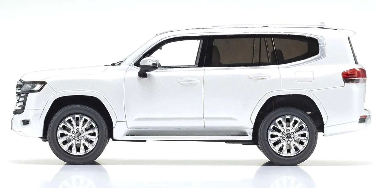 KYOSHO KYOKSR43119W Original Diecast 1/43 Toyota LandCruiser ZX White