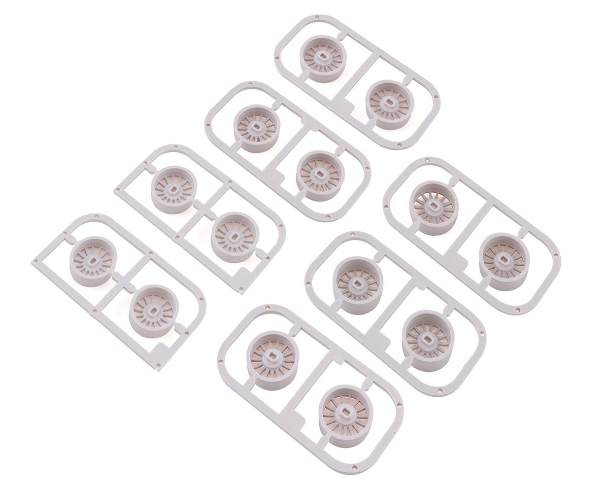 Kyosho MDH100W Mini-Z AWD Multi Offset Wheel Set (14) (White)