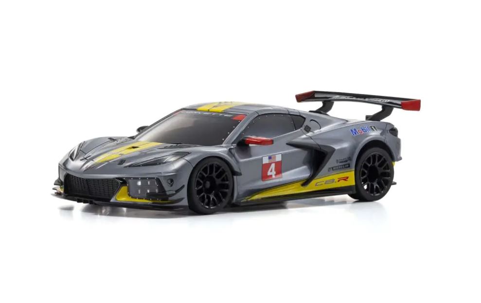 KYOSHO MZP244GM ASC MR03W-MM Chevrolet Corvette C8.R Gunmetal