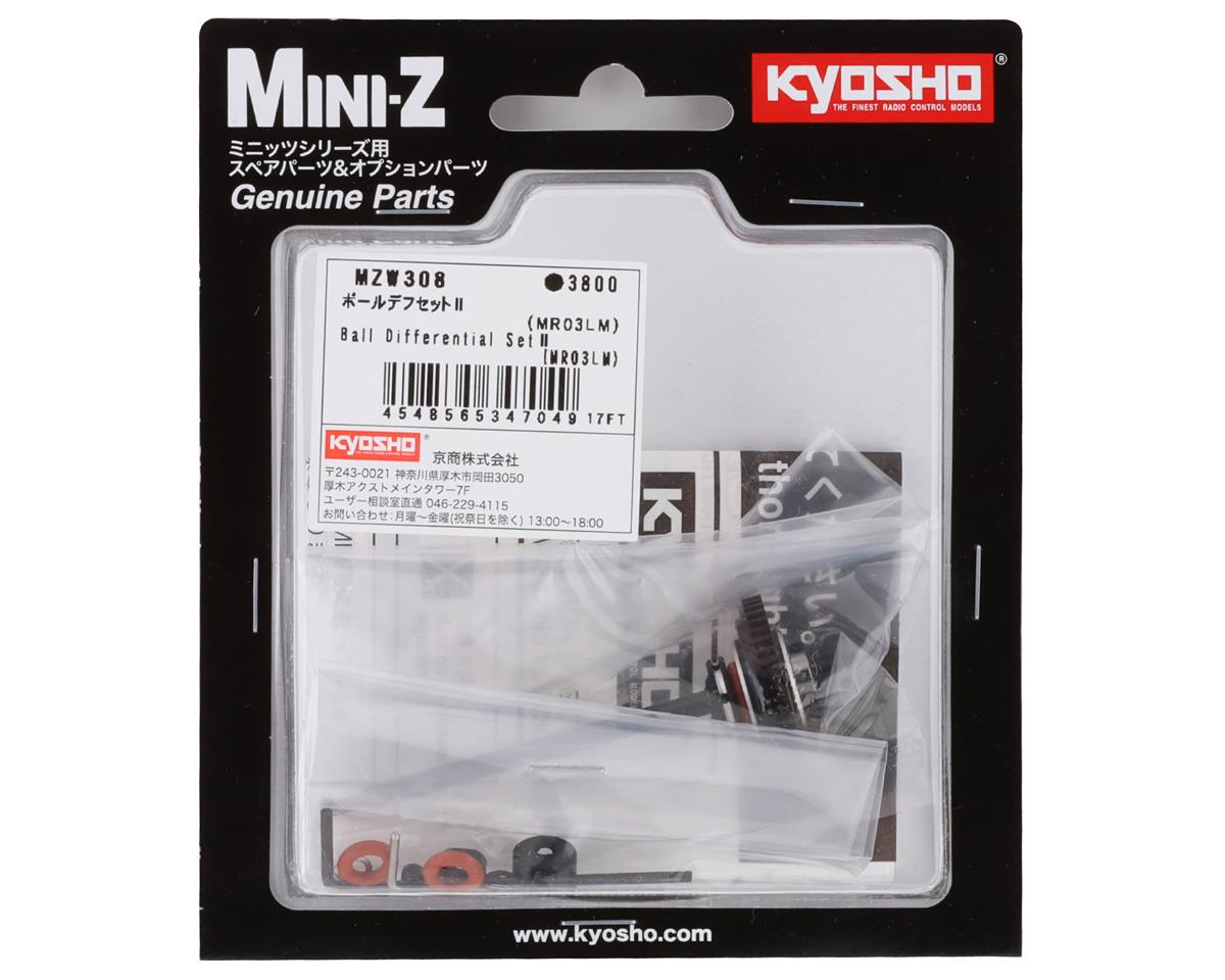 Kyosho MZW308 Mini-Z MR-03 Ball Differential Set II (LM Only)