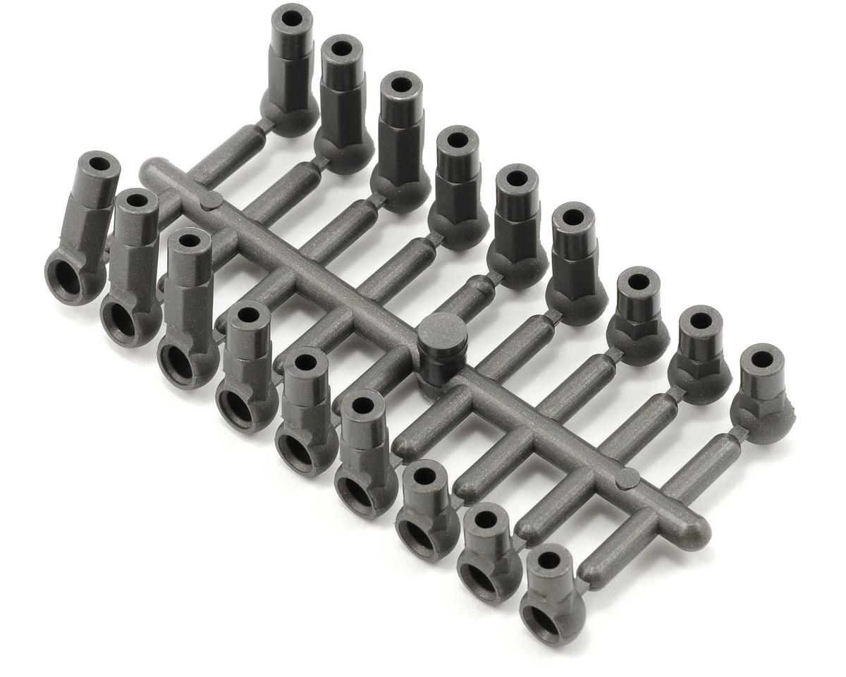 Kyosho UM112HB 4.8mm Hard Ball End (Gunmetal) (18)