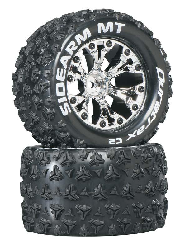 DuraTrax DTXC3519 2.8" Six Pack Mounted Tires / Wheels Front Stampede Rustler Jato