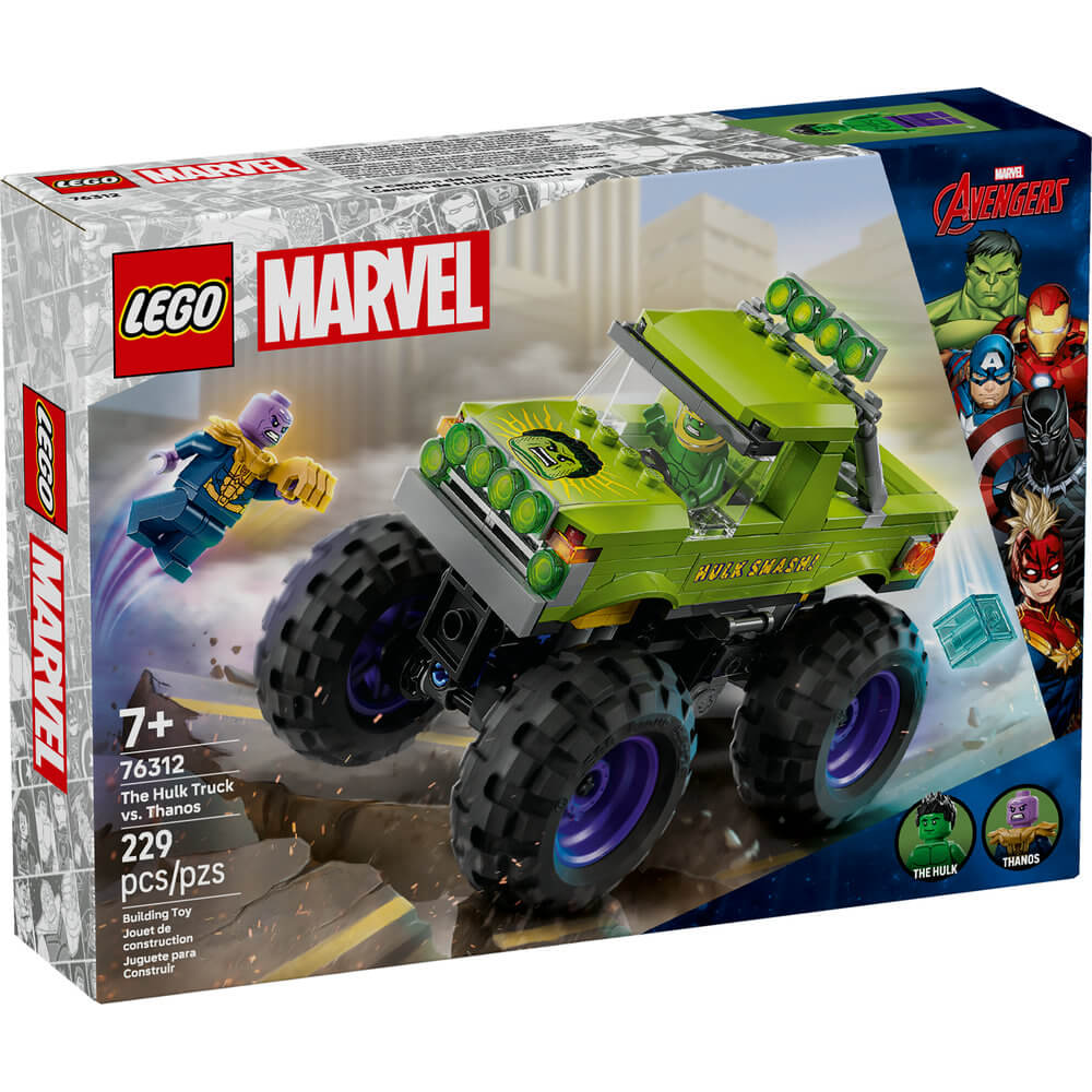 LEGO 76312 Marvel The Hulk Truck vs. Thanos