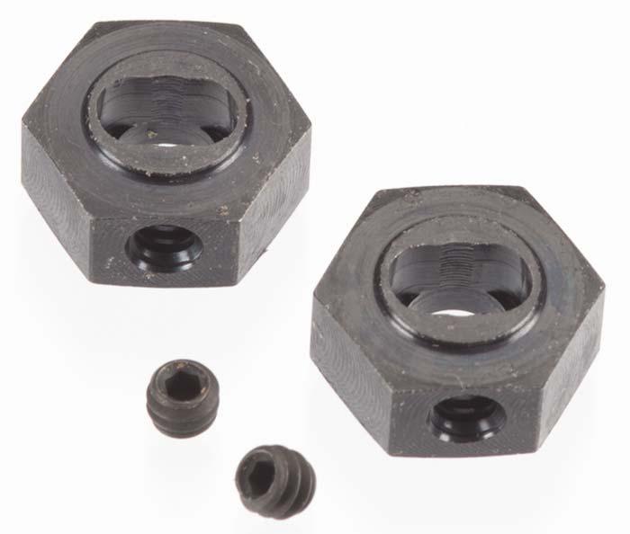 MIP 12140 Hex Adapter X-Duty CVDT 12mm (2) Slash Stampede Nitro Rustler