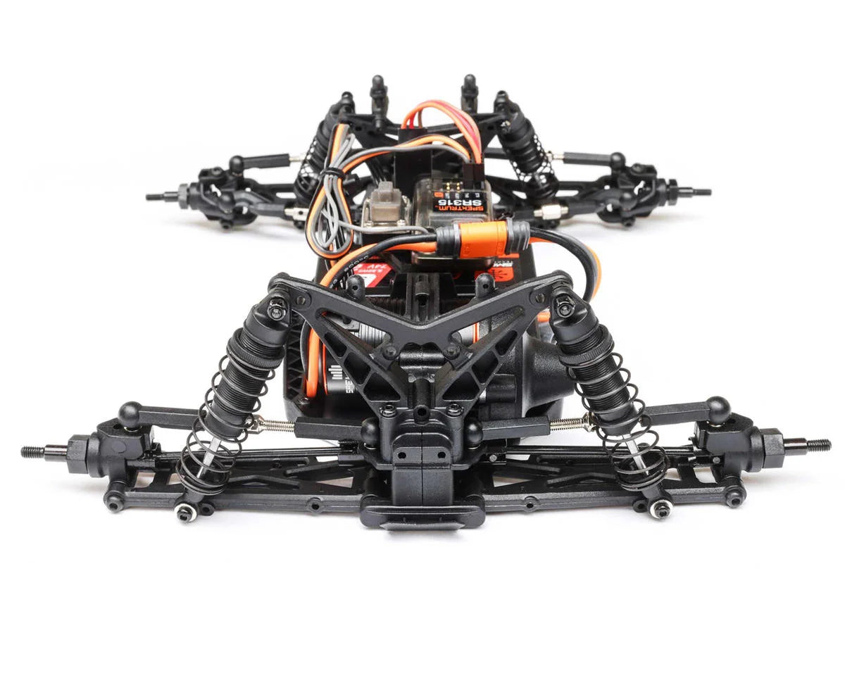 Losi LOS-1056T1 Mini-T 2.0 V2 1/18 RTR 2WD Brushless Stadium Truck (Red) w/2.4GHz Radio, Battery & Charger