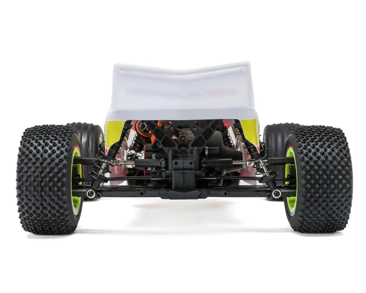 Losi LOS-1056T1 Mini-T 2.0 V2 1/18 RTR 2WD Brushless Stadium Truck (Red) w/2.4GHz Radio, Battery & Charger