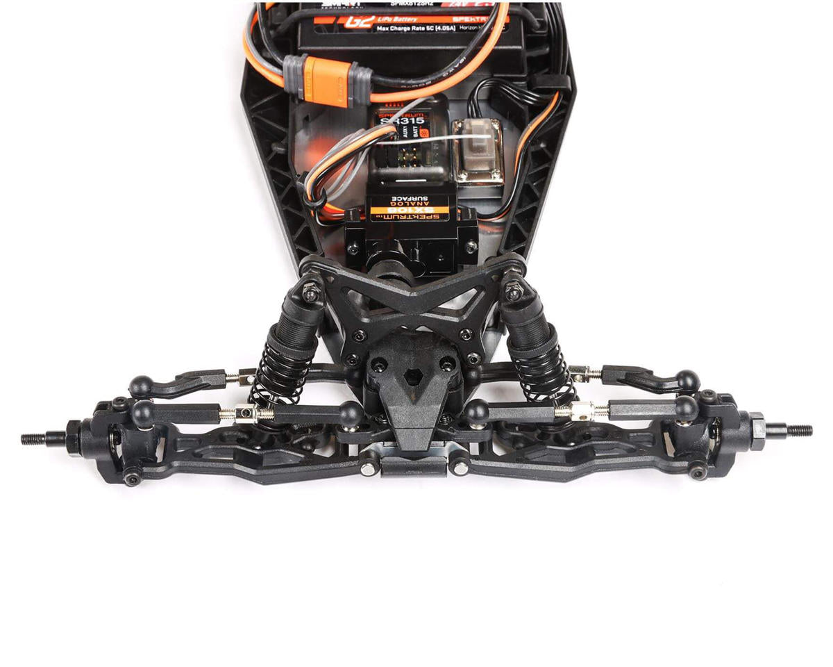 Losi LOS01024T2 Mini-B 1/16 RTR Buggy 2WD sans balais (bleu) avec radio 2,4 GHz, batterie et chargeur