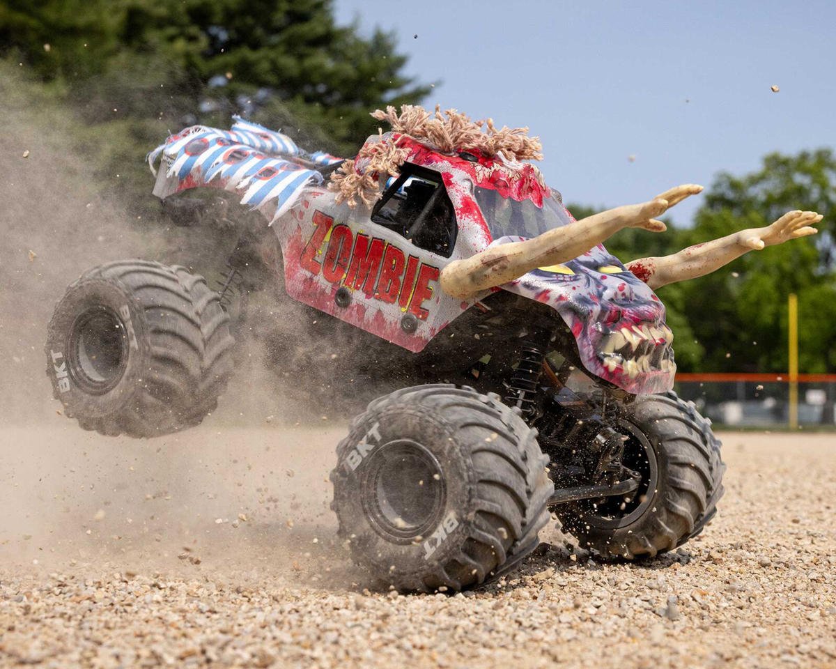 Losi LOS01026T4 1/18 Mini LMT 4X4 Brushed RTR Monster Truck (Zombie) w/SLT2 2.4GHz Radio, Battery & Charger