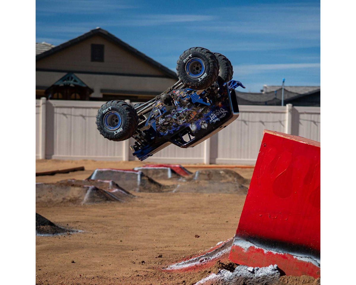 Losi LMT 2.0 Son-Uva Digger Solid Axle 4x4 RTR Brushless Monster Truck (Blue) w/DX3 Smart DSMR 2.4GHz Radio