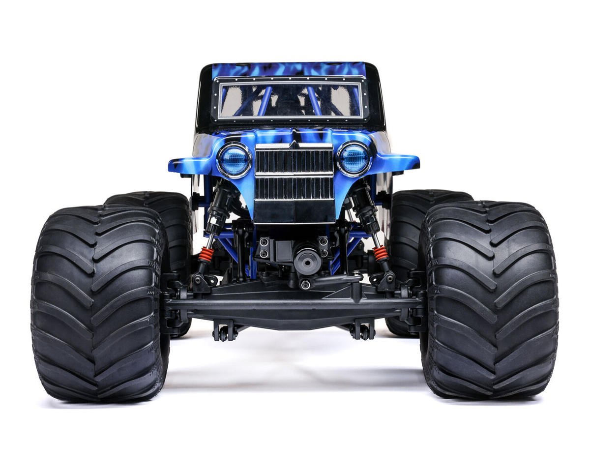Losi LMT 2.0 Son-Uva Digger Solid Axle 4x4 RTR Brushless Monster Truck (Blue) w/DX3 Smart DSMR 2.4GHz Radio