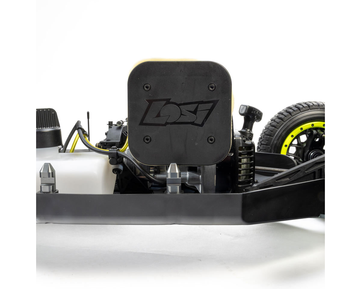 Losi LOS05025 5IVE-TG 3.0 1/5 4WD RTR Gas Desert Truck (Grey/Yellow) w/2.4GHz Radio & 35.2cc Gasoline Engine